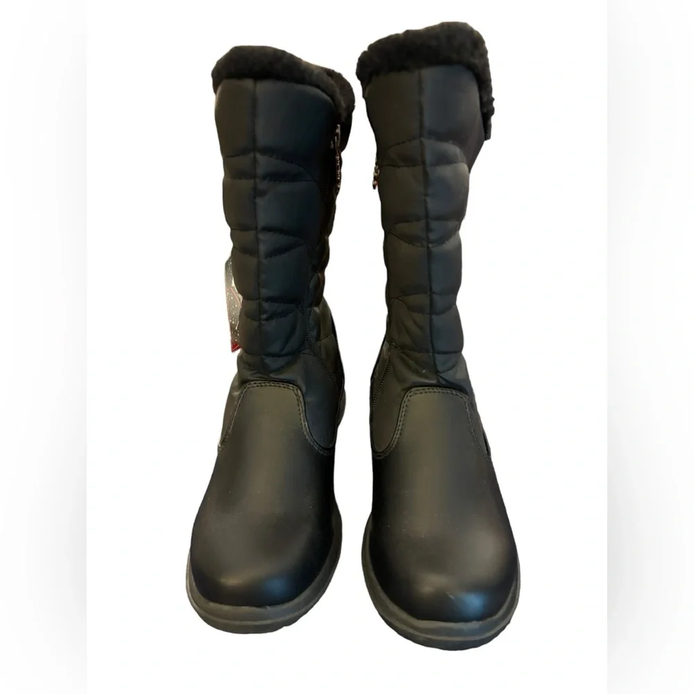 Totes‎ Women’s Black Jazzy Waterproof Boots Size 6 (NWT)